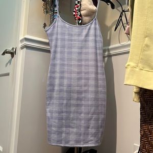 Forever 21 Light Purple Plaid Dress